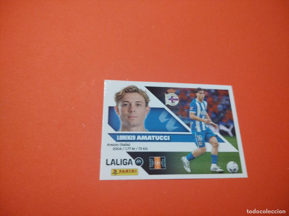 Cromos de f&uacute;tbol: ESTE 2026 2027 FICHAJE N 22 AMATUCCI DEL DEPORTIVO