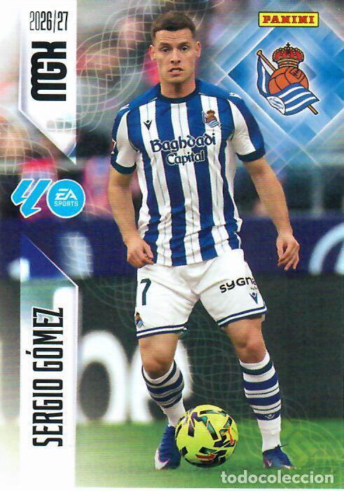 Cromos de f&uacute;tbol: STICKER PANINI MEGACRACKS 26 27 - MGK 313 - SERGIO G&Oacute;MEZ - R. SOCIEDAD