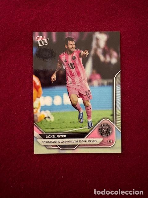 Cromos de f&uacute;tbol: TARJETA TOPPS NOW 2025 - N&deg; 94 - LIONEL MESSI