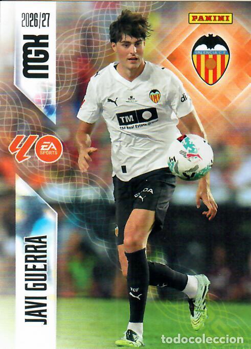 Cromos de f&uacute;tbol: STICKER PANINI MEGACRACKS 26 27 - MGK 354 - JAVI GUERRA - VALENCIA