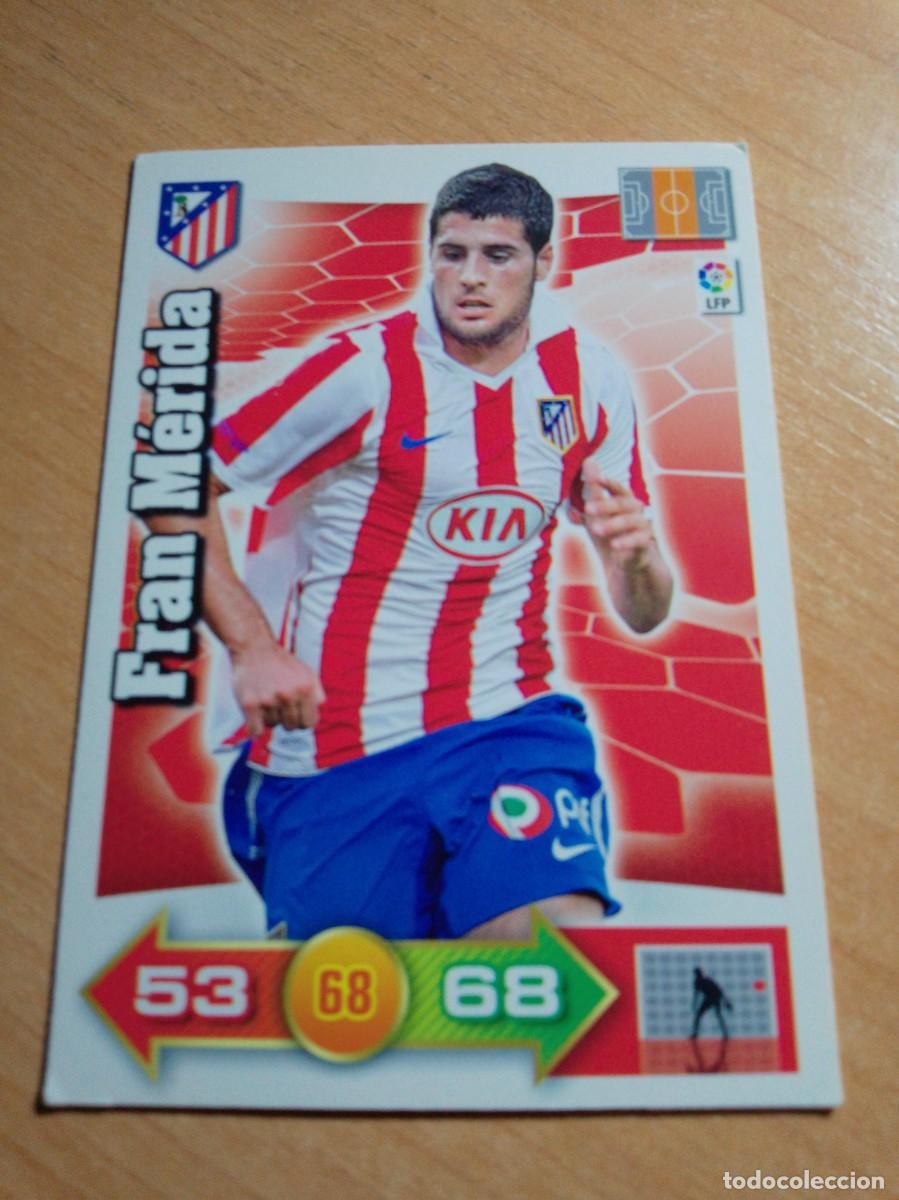 Cromos de f&uacute;tbol: FRAN MEDINA DEL ATLETICO DE MADRID 10 11 ADRENALYN XL 2010 2011 PANINI