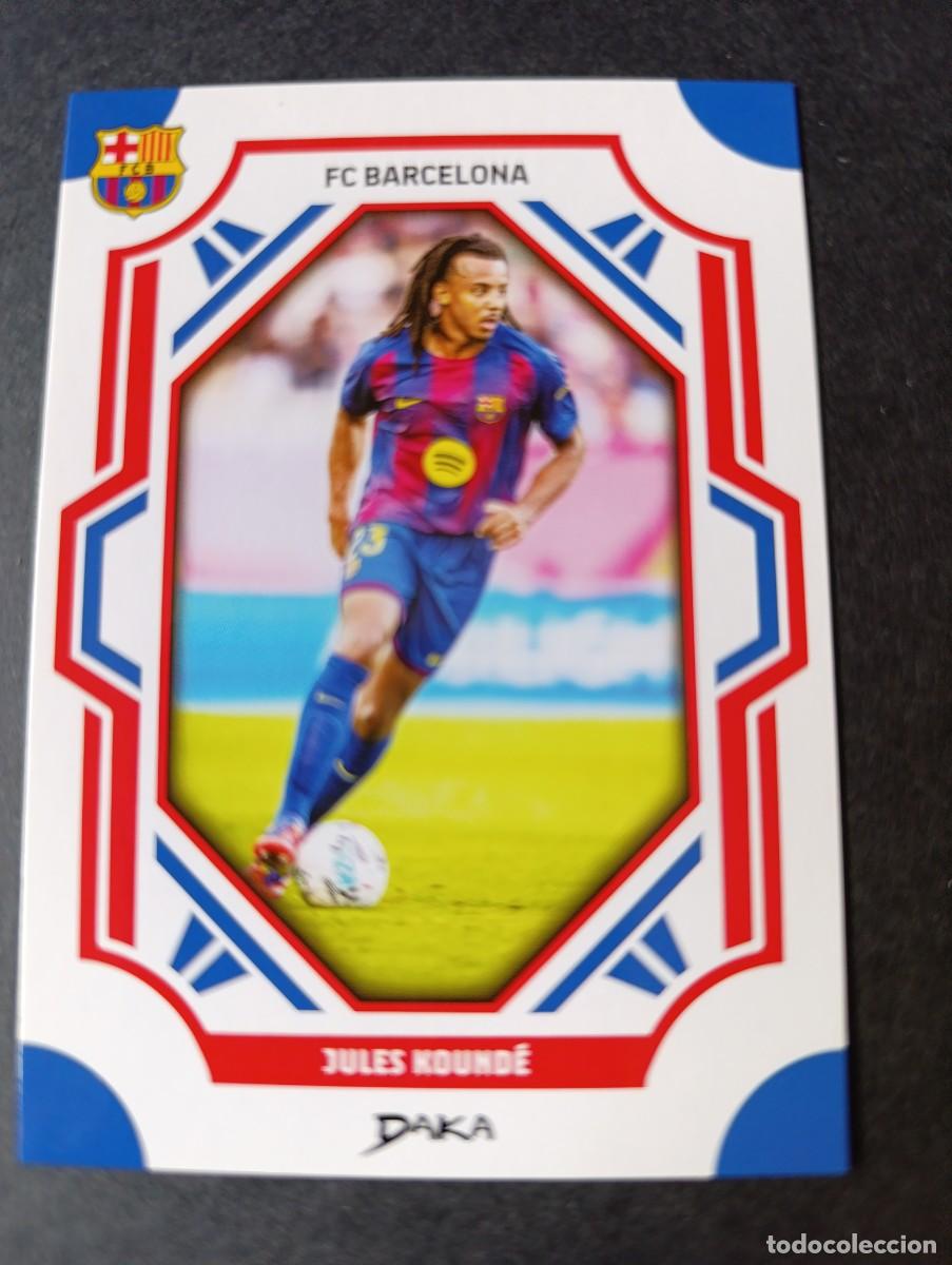 Figurine di Calcio: CROMO DAKA FCB-15-B RONALD ARAUJO FC BARCELONA 2025-2026