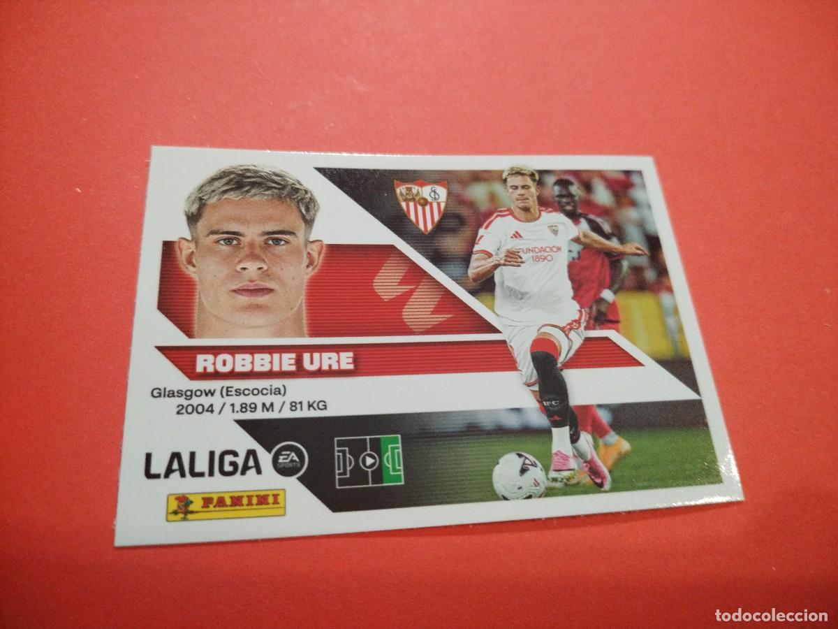 Cromos de Futebol: ESTE 2026 2027 FICHAJE N 25 ROBBIE URE DEL SEVILLA