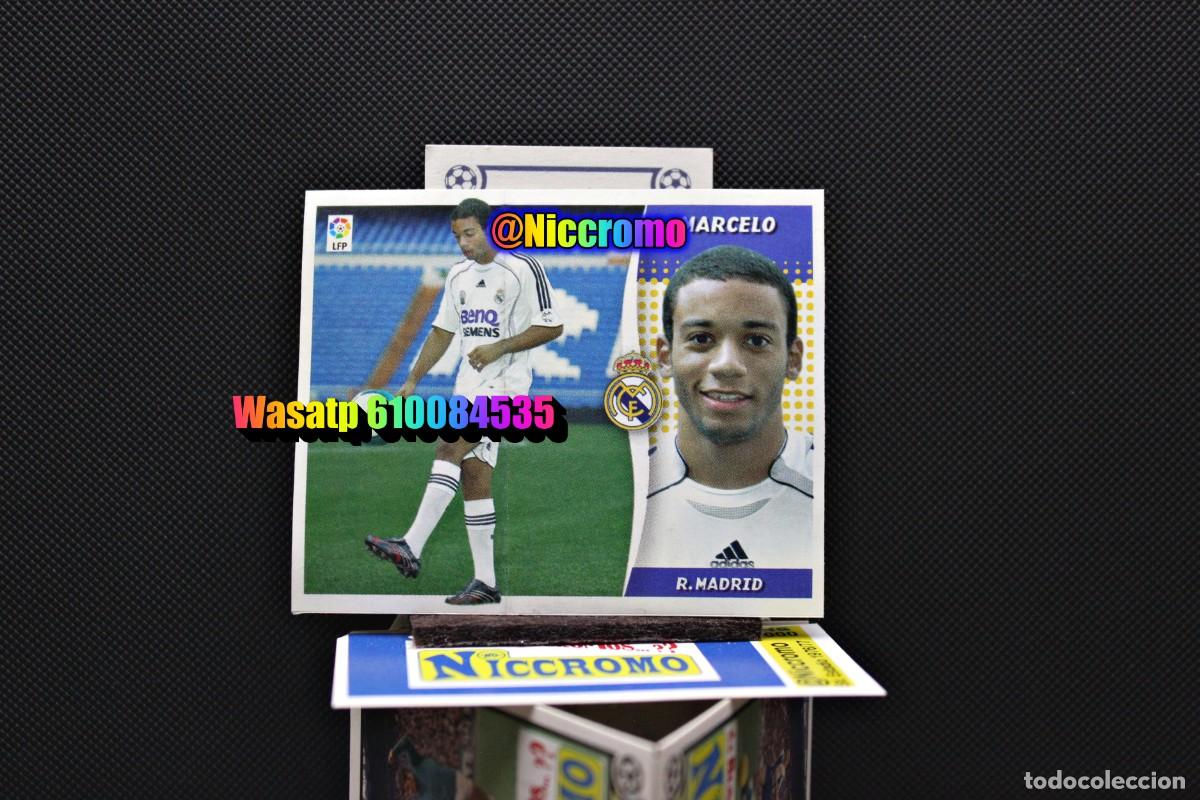Cromos de Futebol: marcelo real madrid 2006 2007 nuevo sin pegar fichaje invierno ampliacion liga futbol 06 07 niccromo