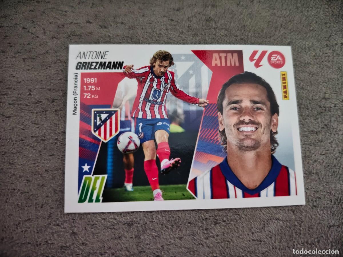 Cromos de f&uacute;tbol: Cromo 18 ANTOINE GRIEZMANN ATL&Eacute;TICO DE MADRID. Colecci&oacute;n LALIGA F&uacute;tbol 2025-2026 PANINI Nuevo