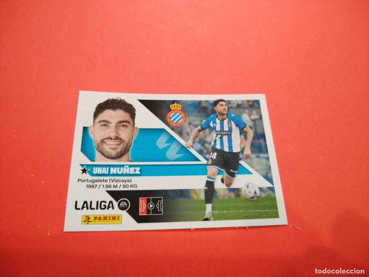 Cromos de f&uacute;tbol: ESTE 2026 2027 FICHAJE N 27 NU&Ntilde;EZ DEL ESPA&Ntilde;OL