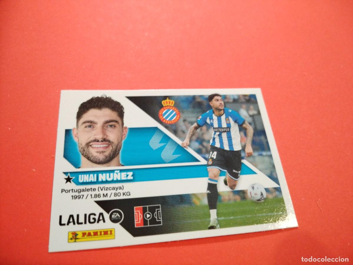 Cromos de f&uacute;tbol: ESTE 2026 2027 FICHAJE N 27 NU&Ntilde;EZ DEL ESPA&Ntilde;OL