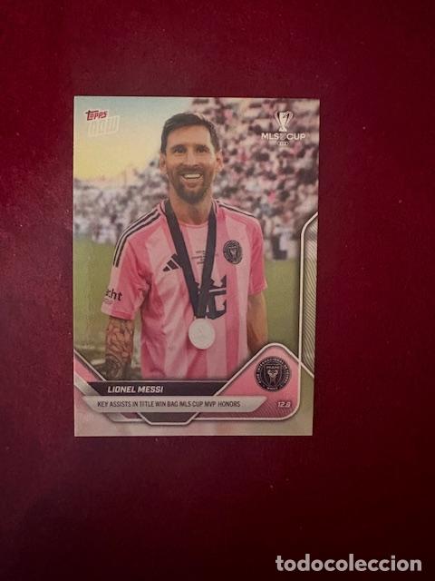 Cromos de f&uacute;tbol: TARJETA TOPPS NOW 2025 - N&deg; 144 - LIONEL MESSI