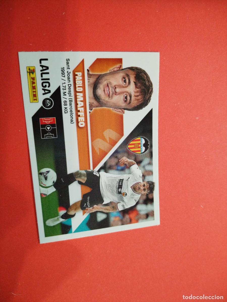 Cromos de f&uacute;tbol: ESTE 2026 2027 FICHAJE N 28 MAFFEO DEL VALENCIA