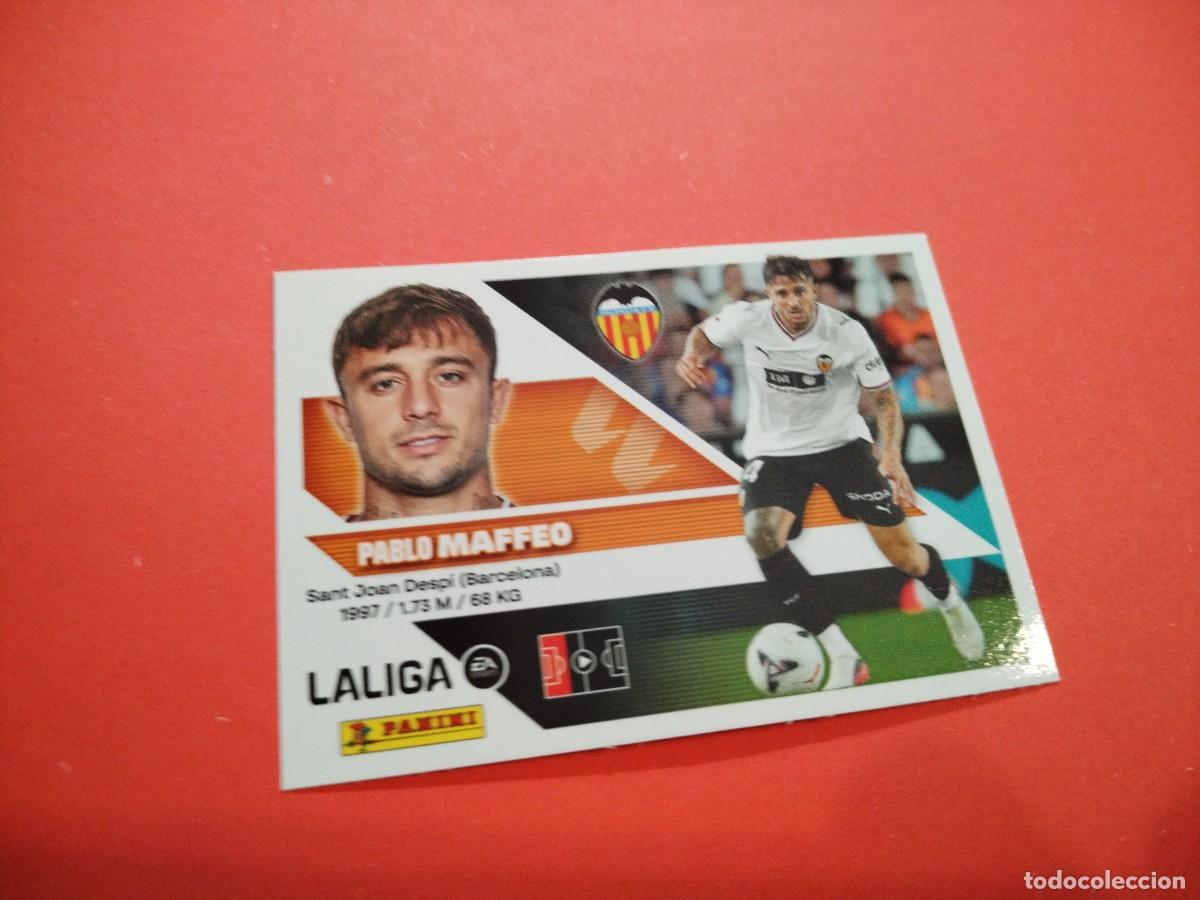 Cromos de f&uacute;tbol: ESTE 2026 2027 FICHAJE N 28 MAFFEO DEL VALENCIA