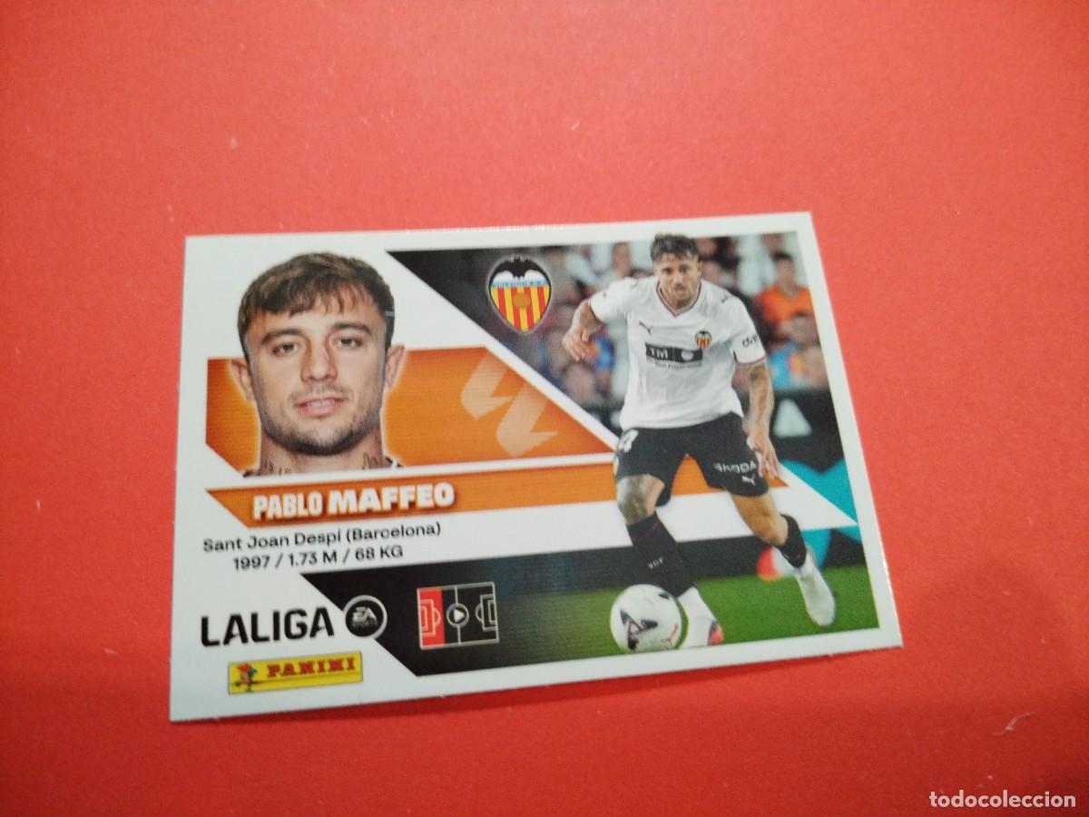 Cromos de f&uacute;tbol: ESTE 2026 2027 FICHAJE N 28 MAFFEO DEL VALENCIA