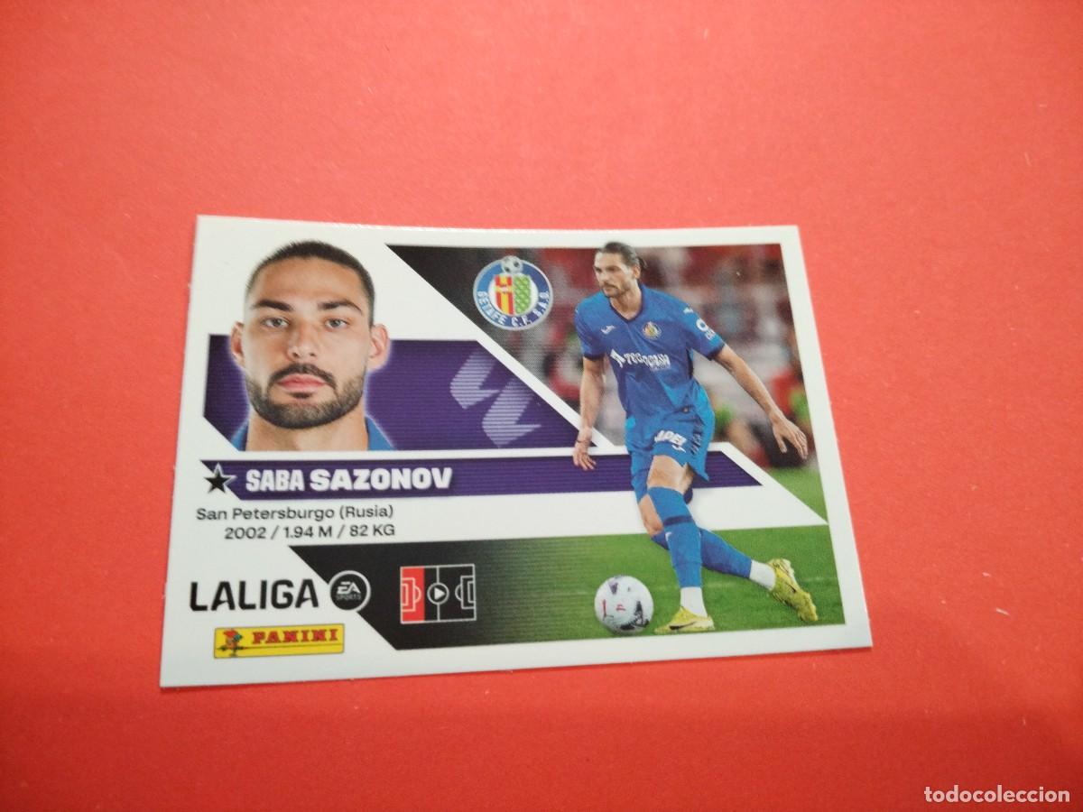 Cromos de f&uacute;tbol: ESTE 2026 2027 FICHAJE N 31 SAZONOV DEL GETAFE