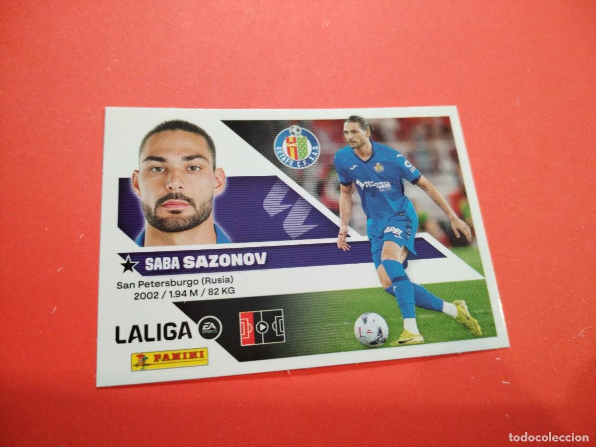Cromos de f&uacute;tbol: ESTE 2026 2027 FICHAJE N 31 SAZONOV DEL GETAFE