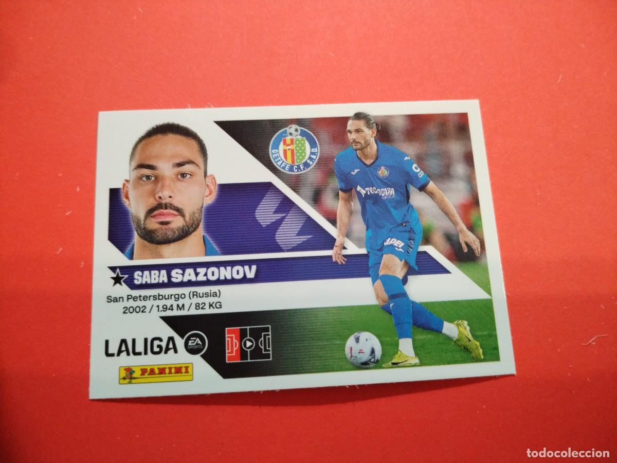 Cromos de f&uacute;tbol: ESTE 2026 2027 FICHAJE N 31 SAZONOV DEL GETAFE