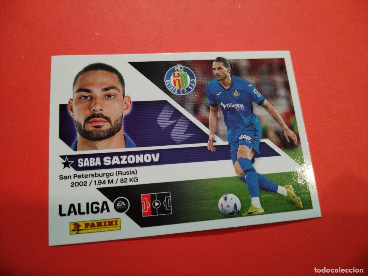 Cromos de f&uacute;tbol: ESTE 2026 2027 FICHAJE N 31 SAZONOV DEL GETAFE