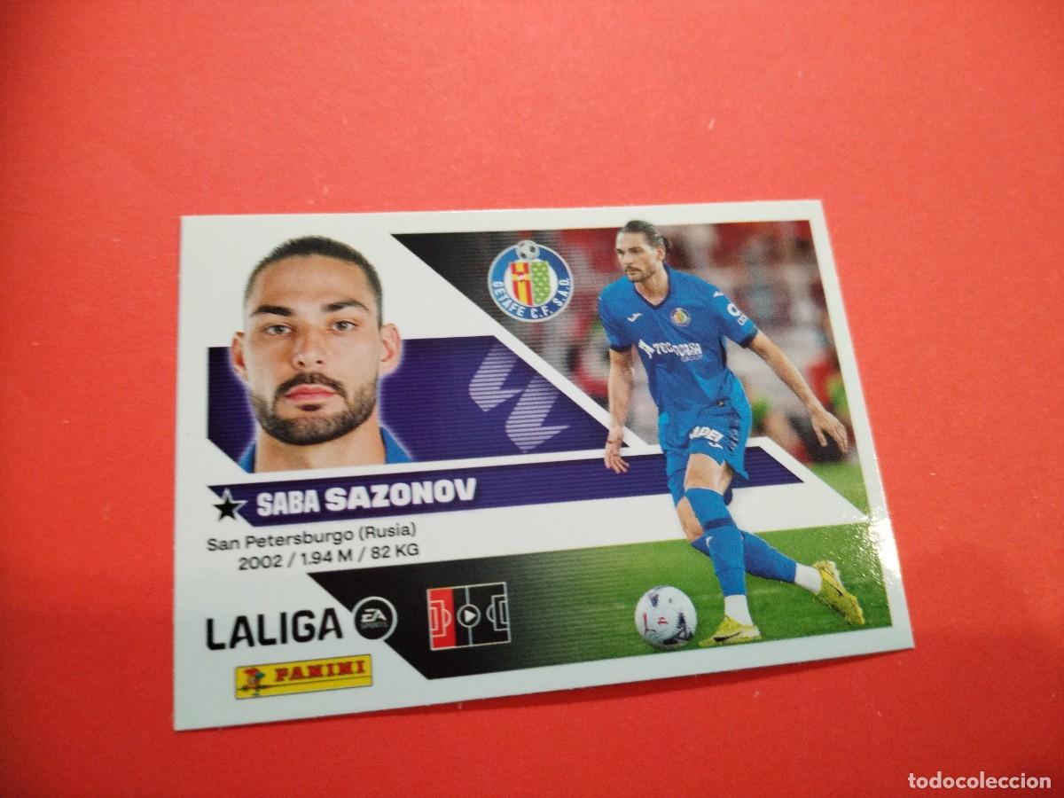 Cromos de f&uacute;tbol: ESTE 2026 2027 FICHAJE N 31 SAZONOV DEL GETAFE