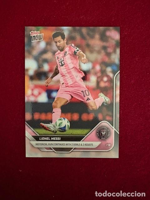 Football Stickers: TARJETA TOPPS NOW 2025 - N&deg; 67 - LIONEL MESSI