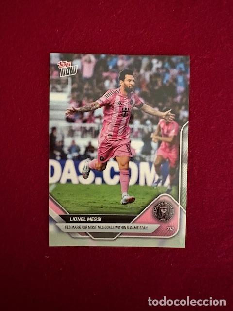Football Stickers: TARJETA TOPPS NOW 2025 - N&deg; 63 - LIONEL MESSI