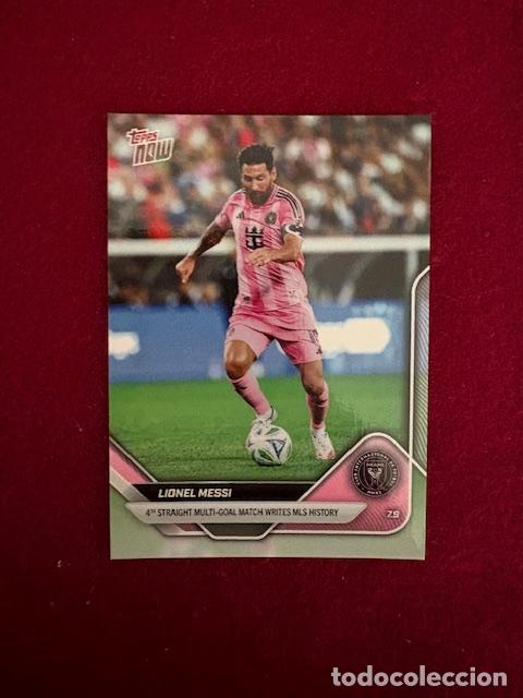 Cromos de Futebol: TARJETA TOPPS NOW 2025 - N&deg; 61 - LIONEL MESSI