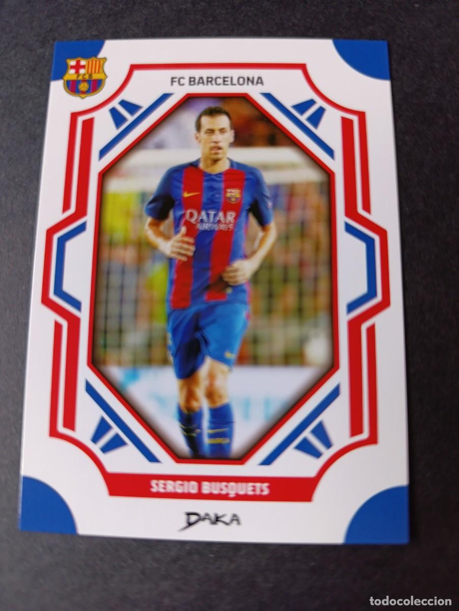 Figurine di Calcio: CROMO DAKA FCB-24-B SERGIO BUSQUETS FC BARCELONA 2025-2026