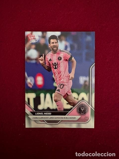 Cromos de Futebol: TARJETA TOPPS NOW 2025 - N&deg; 60 - LIONEL MESSI