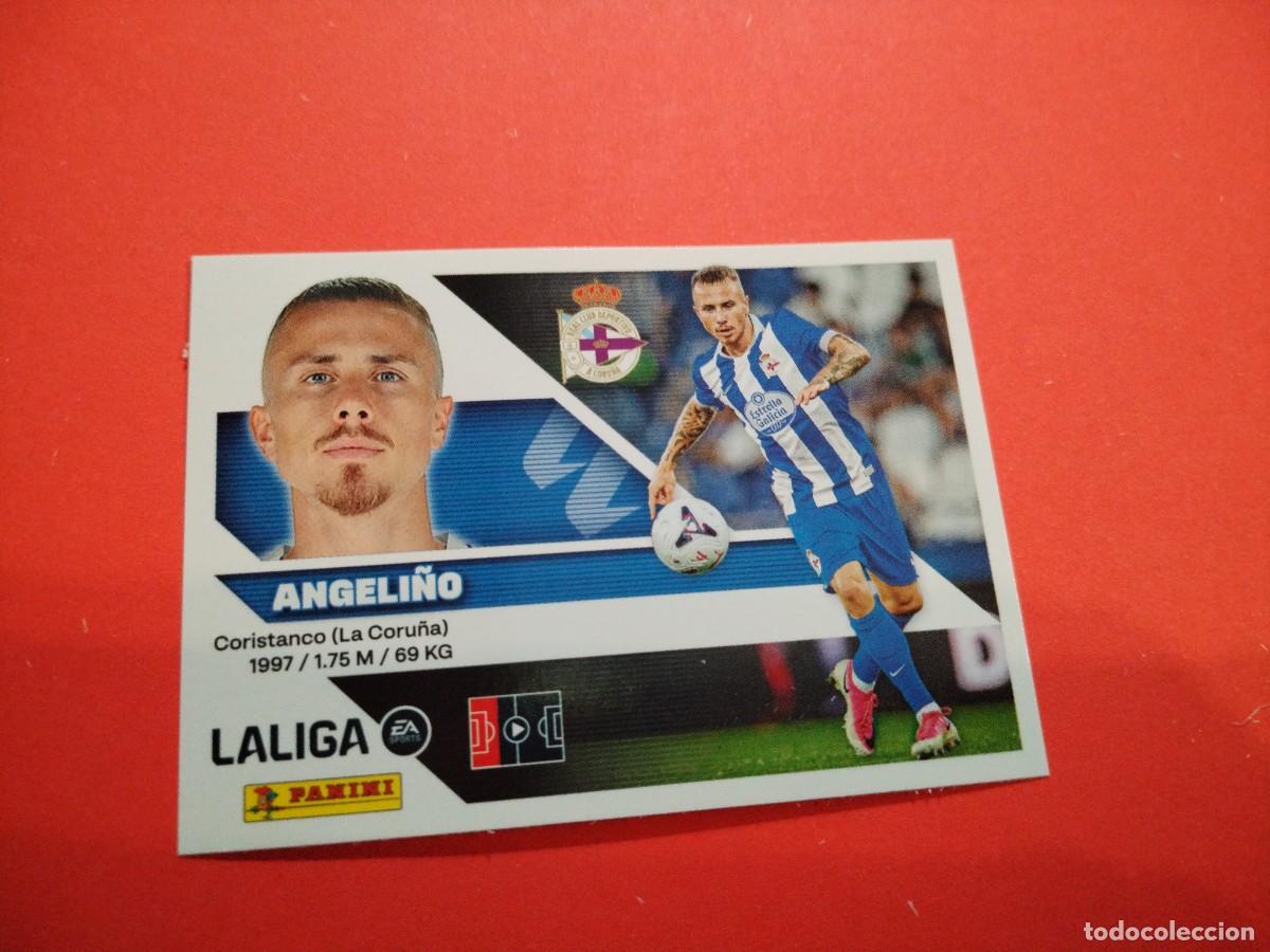 Cromos de f&uacute;tbol: ESTE 2026 2027 FICHAJE N 33 ANGELI&Ntilde;O DEL DEPORTIVO