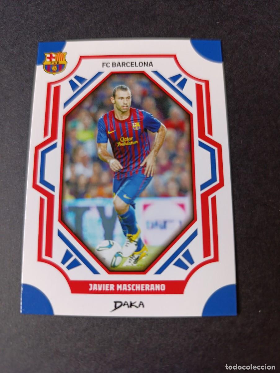 Cromos de f&uacute;tbol: CROMO DAKA FCB-26-B JAVIER MASCHERANO FC BARCELONA 2025-2026
