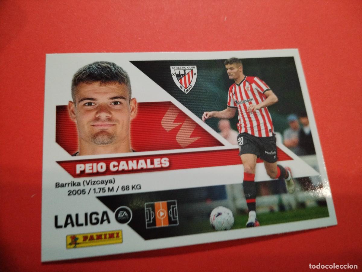 Cromos de f&uacute;tbol: ESTE 2026 2027 FICHAJE N 35 PEIO CANALES DEL BILBAO