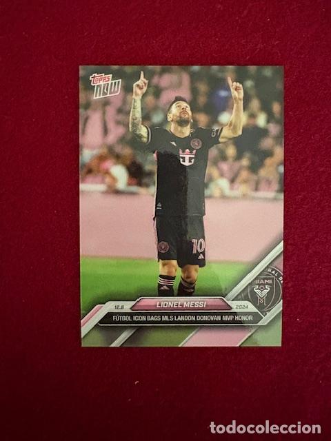 Cromos de f&uacute;tbol: TARJETA TOPPS NOW 2024 - N&deg; 173 - LIONEL MESSI