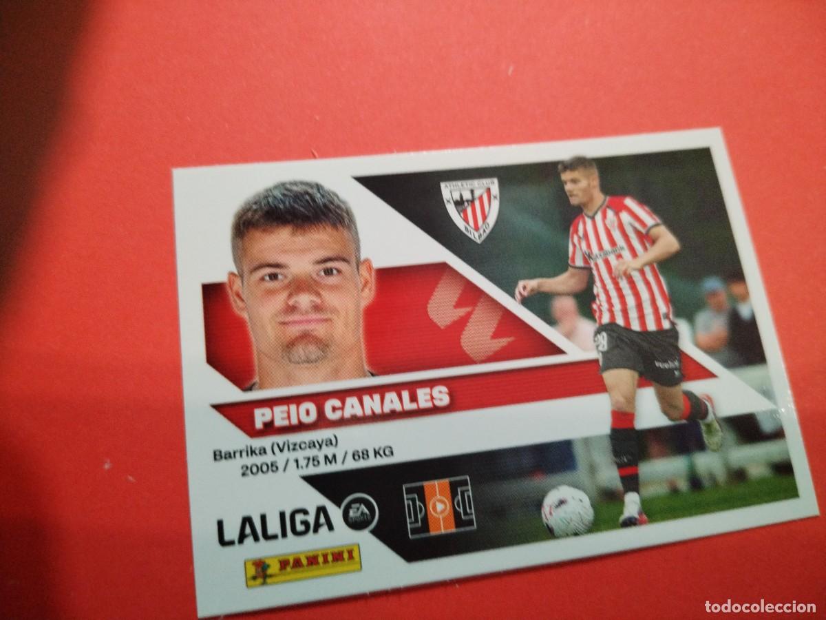 Cromos de f&uacute;tbol: ESTE 2026 2027 FICHAJE N 35 PEIO CANALES DEL BILBAO