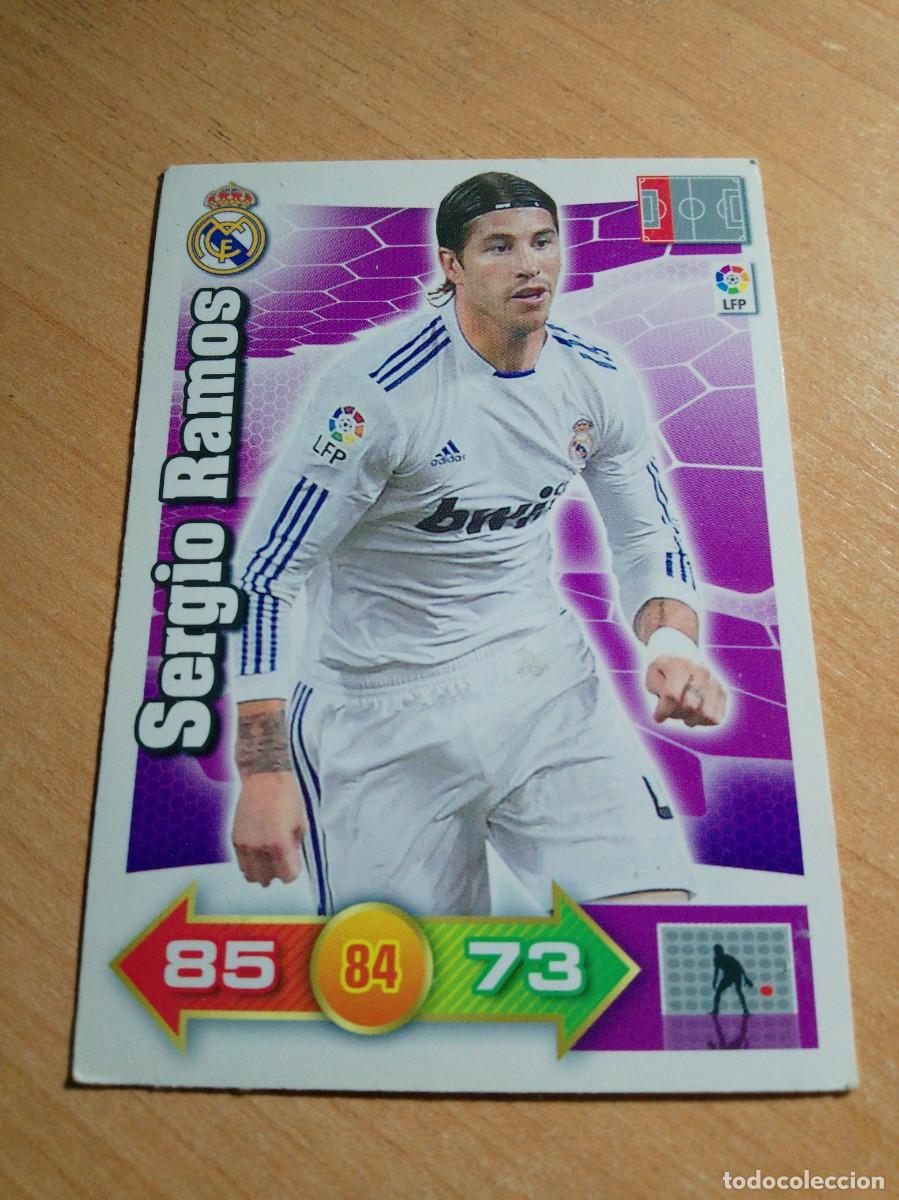 Cromos de f&uacute;tbol: SERGIO RAMOS DEL REAL MADRID 10 11 ADRENALYN XL 2010 2011 PANINI