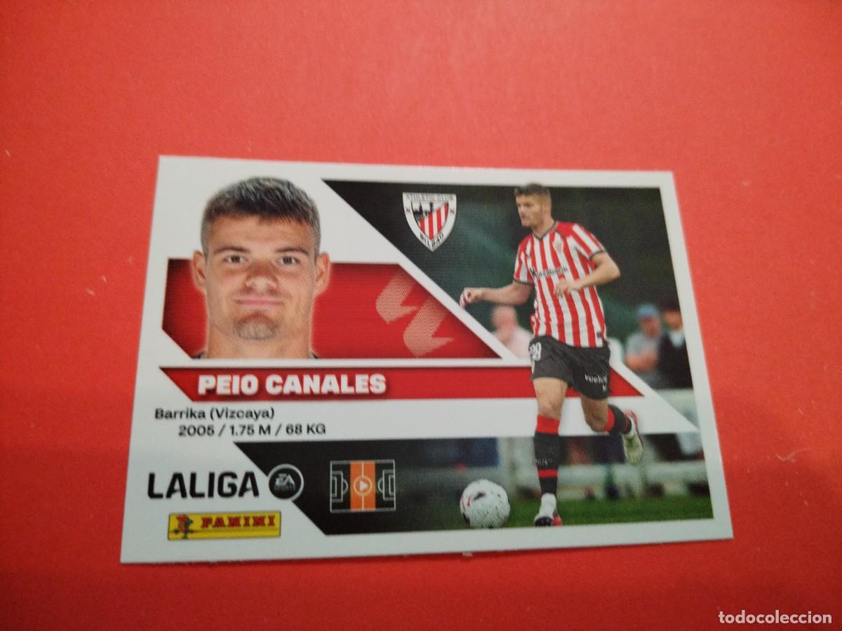 Cromos de f&uacute;tbol: ESTE 2026 2027 FICHAJE N 35 PEIO CANALES DEL BILBAO