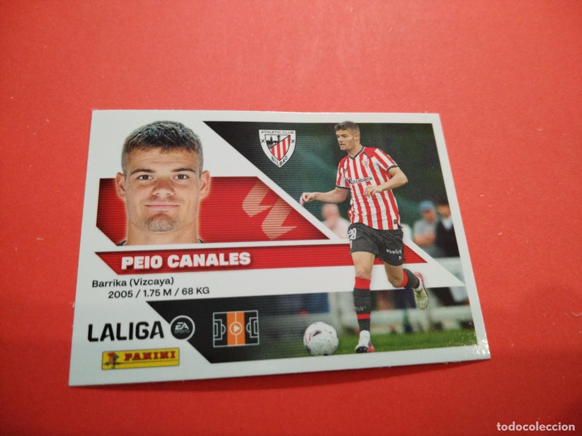Cromos de f&uacute;tbol: ESTE 2026 2027 FICHAJE N 35 PEIO CANALES DEL BILBAO