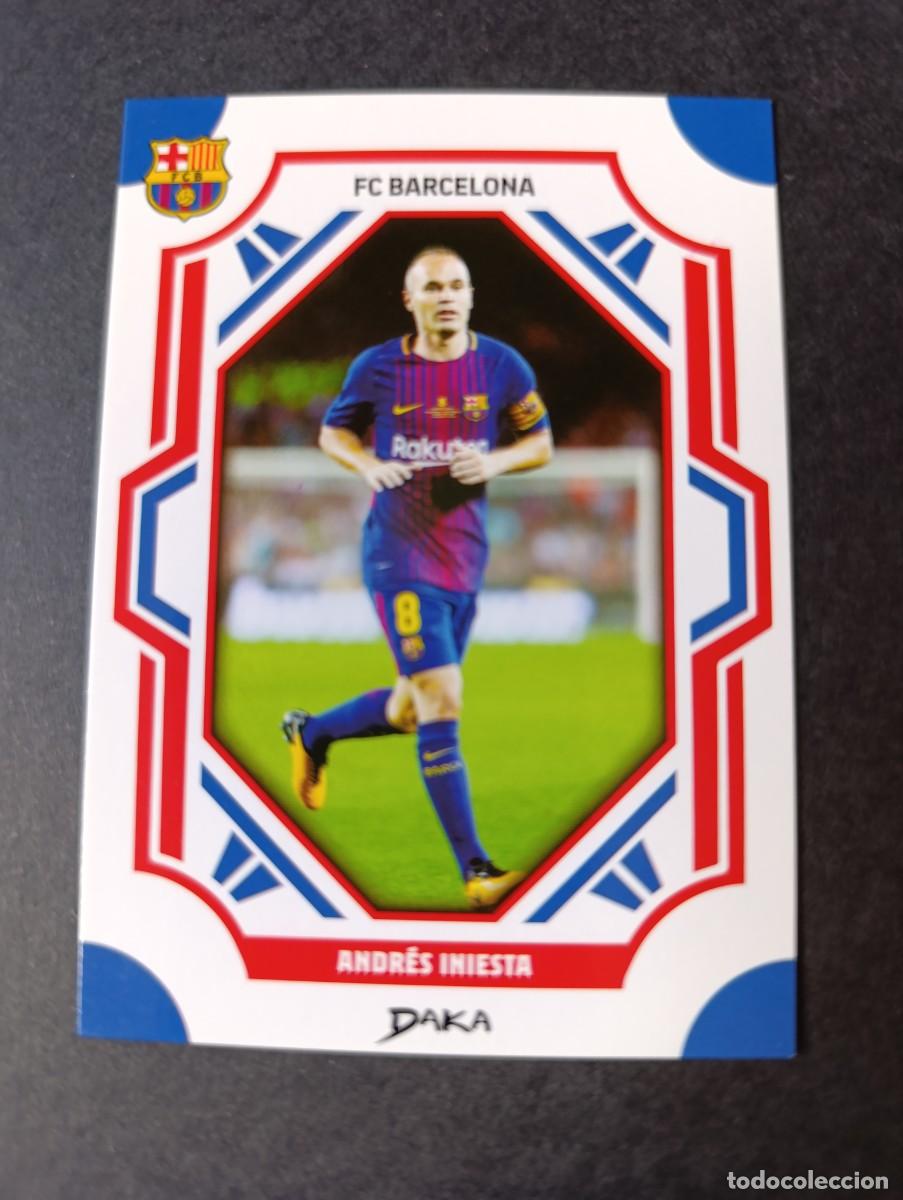 Cromos de f&uacute;tbol: CROMO DAKA FCB-31-B ANDRES INIESTA FC BARCELONA 2025-2026