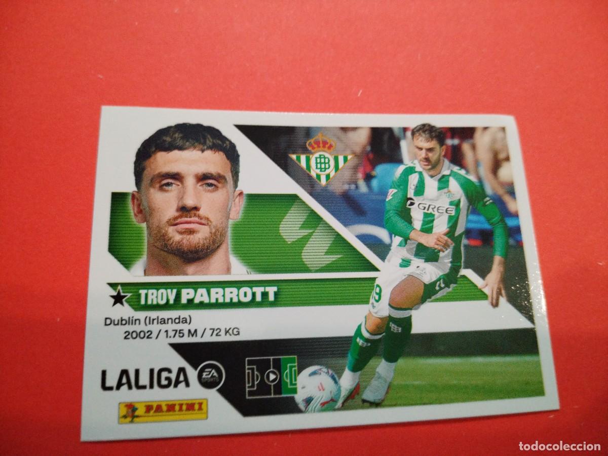 Cromos de f&uacute;tbol: ESTE 2026 2027 FICHAJE N 38 PARROTT DEL BETIS