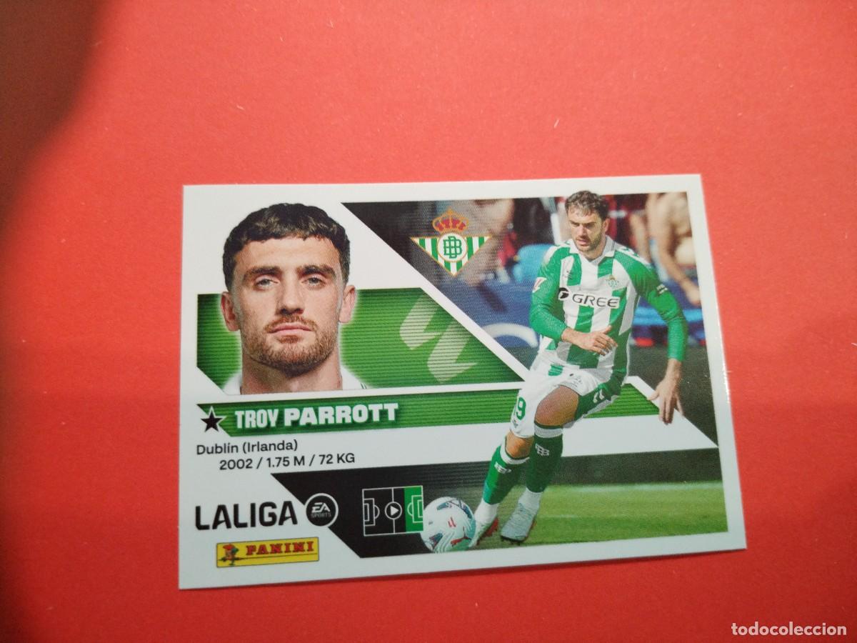 Cromos de f&uacute;tbol: ESTE 2026 2027 FICHAJE N 38 PARROTT DEL BETIS