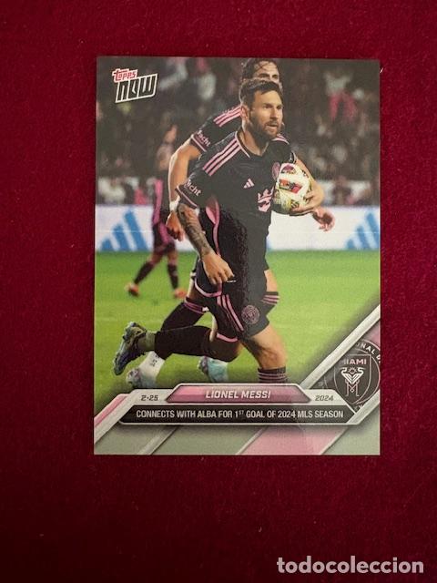 Cromos de f&uacute;tbol: TARJETA TOPPS NOW 2024 - N&deg; 9 - LIONEL MESSI