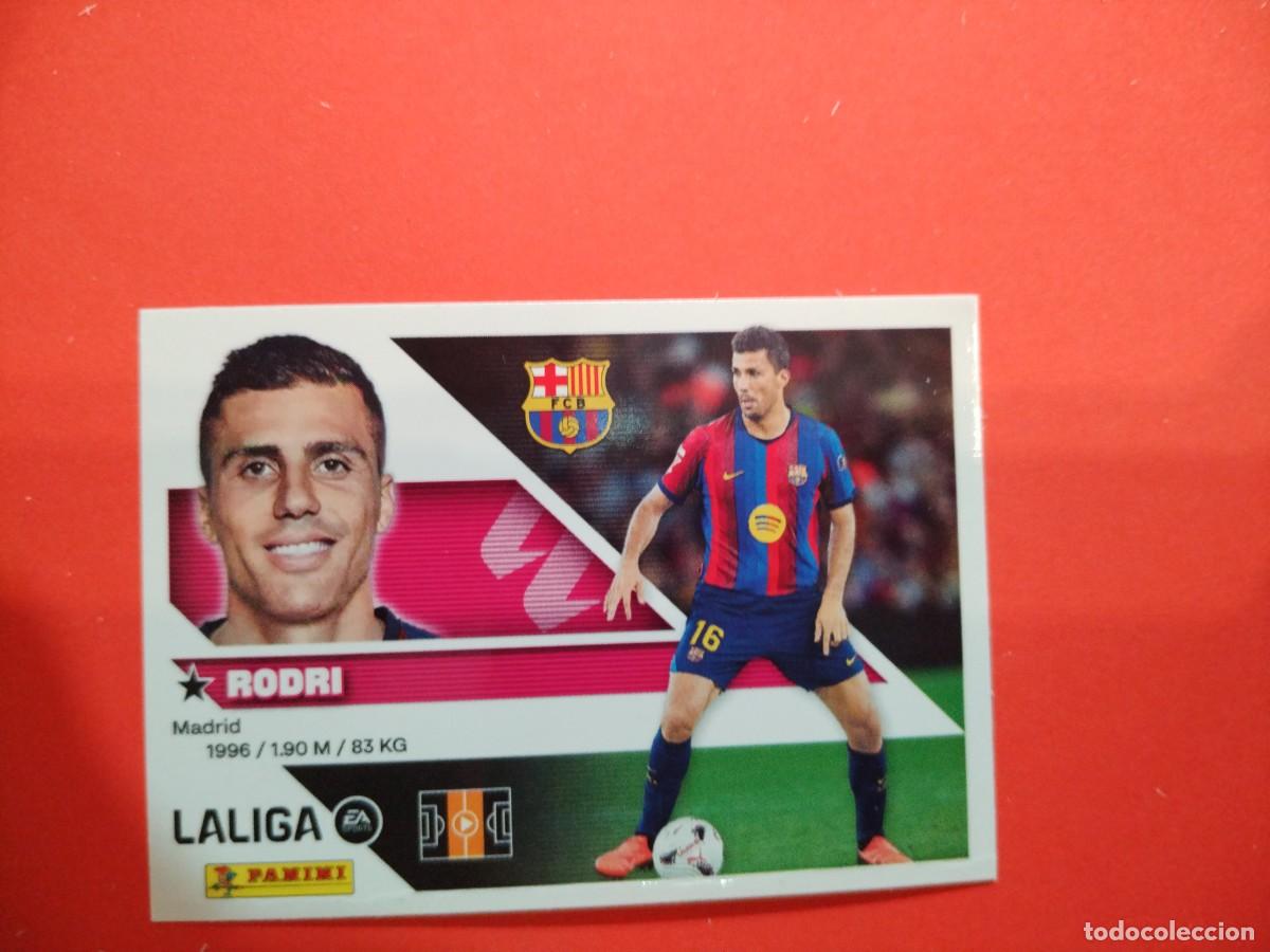 Cromos de f&uacute;tbol: ESTE 2026 2027 FICHAJE N 40 RODRI DEL BARCELONA