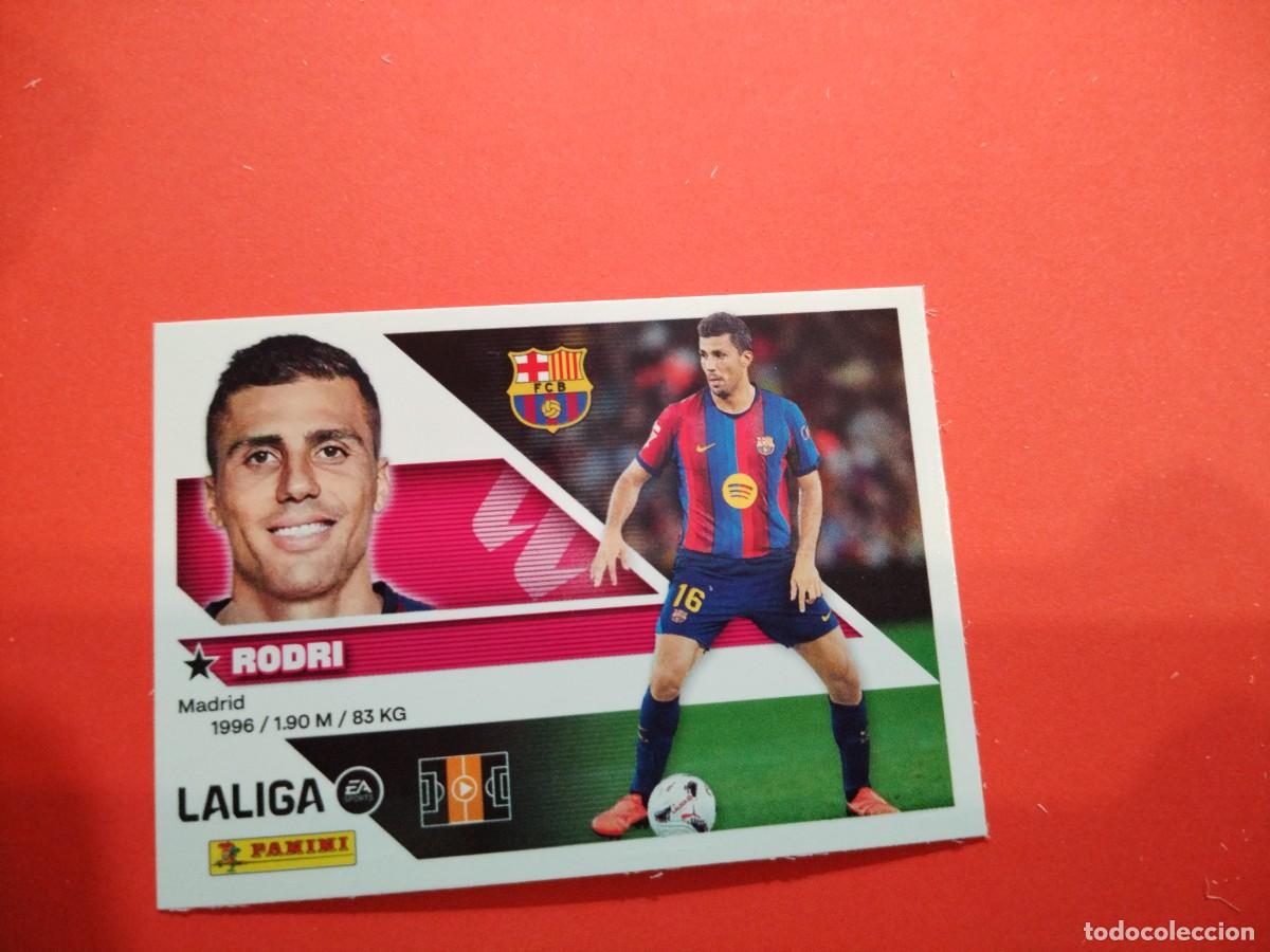 Cromos de f&uacute;tbol: ESTE 2026 2027 FICHAJE N 40 RODRI DEL BARCELONA