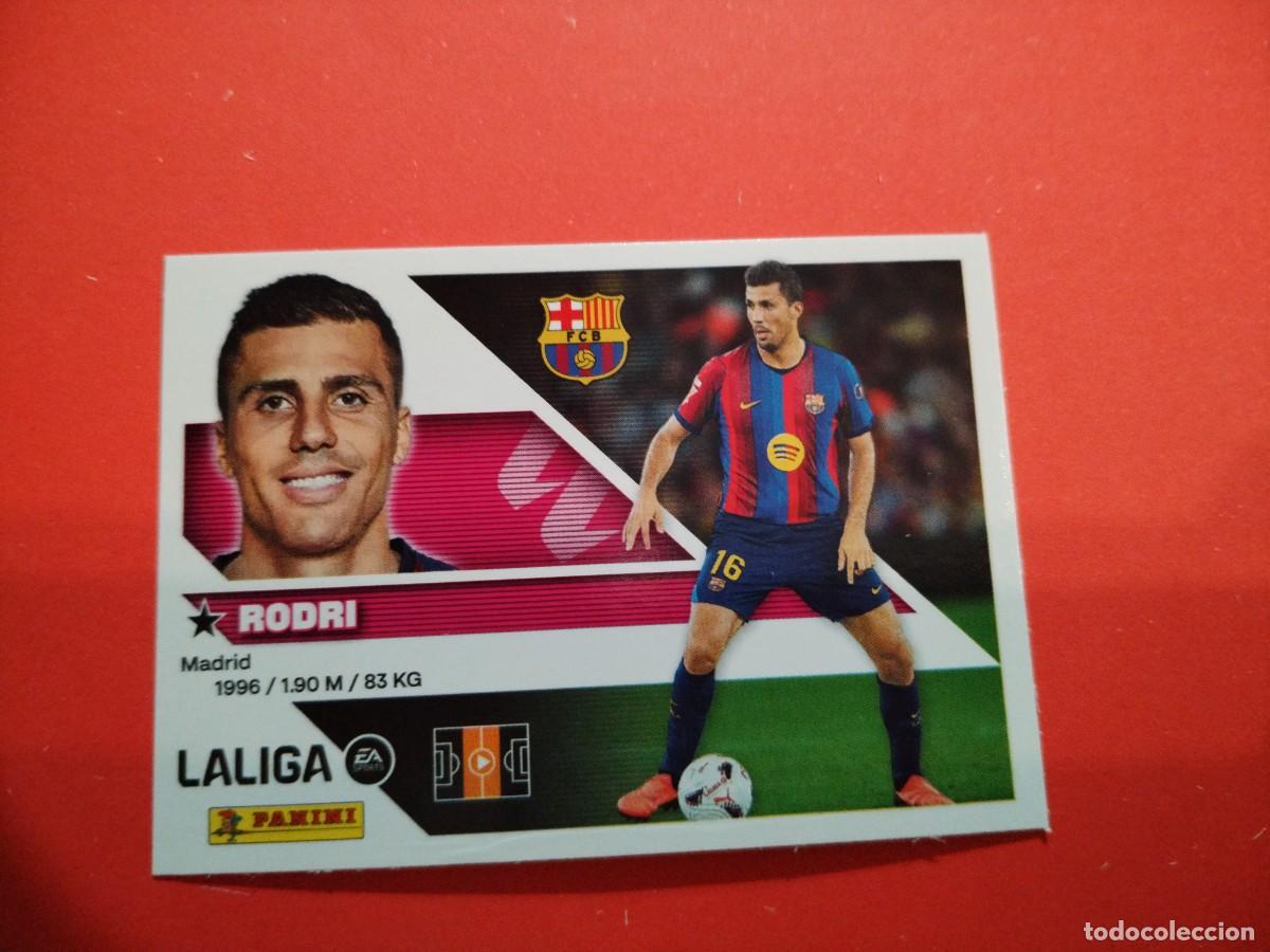 Cromos de f&uacute;tbol: ESTE 2026 2027 FICHAJE N 40 RODRI DEL BARCELONA