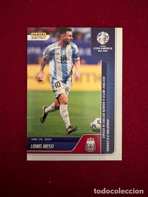 Cromos de f&uacute;tbol: PANINI INSTANT 2024 - N&deg; 1 - LIONEL MESSI - 1 DE 3587