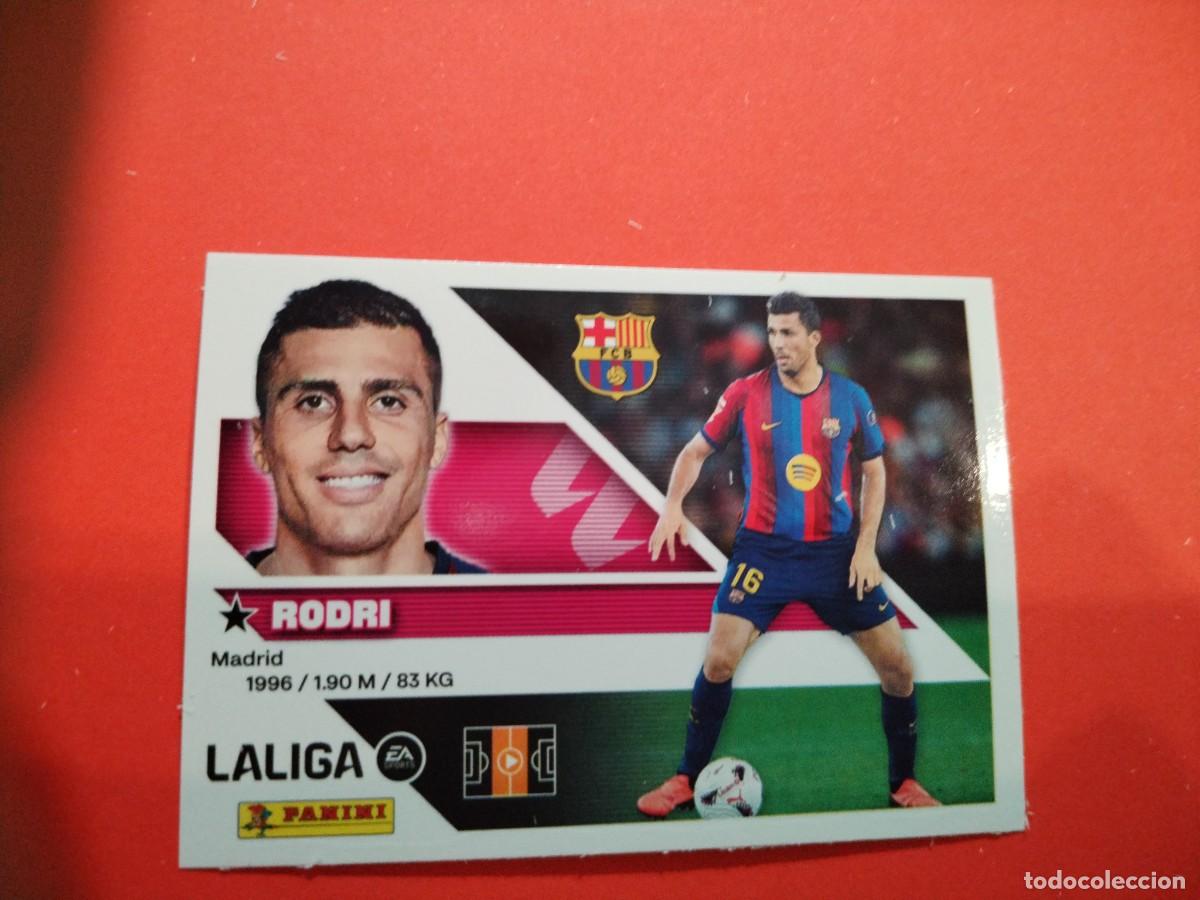 Cromos de f&uacute;tbol: ESTE 2026 2027 FICHAJE N 40 RODRI DEL BARCELONA