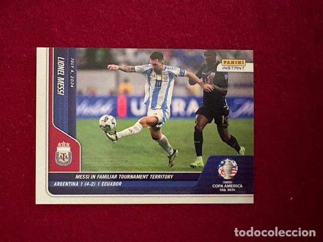 Cromos de f&uacute;tbol: PANINI INSTANT 2024 - N&deg; 31 - LIONEL MESSI - 1 DE 2406