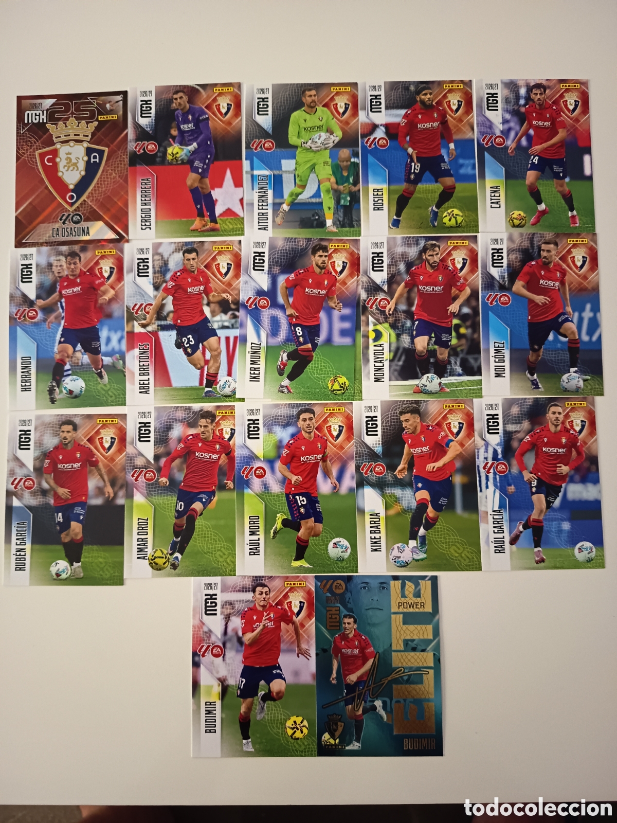 Football Stickers: Osasuna megacracks 2026-2027