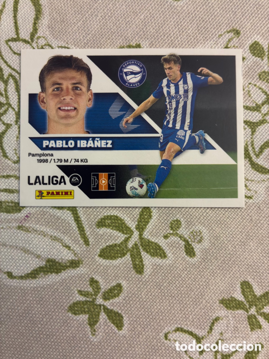Cromos de f&uacute;tbol: Cromo Pablo Ib&aacute;&ntilde;ez N&ordm; 15 - Deportivo Alav&eacute;s - Liga 2026-27 Colecciones Este / Panini (Sin Pegar)