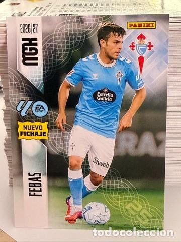 Cromos de f&uacute;tbol: 483 MegaCracks 26 27 - NUEVO FICHAJE - Febas