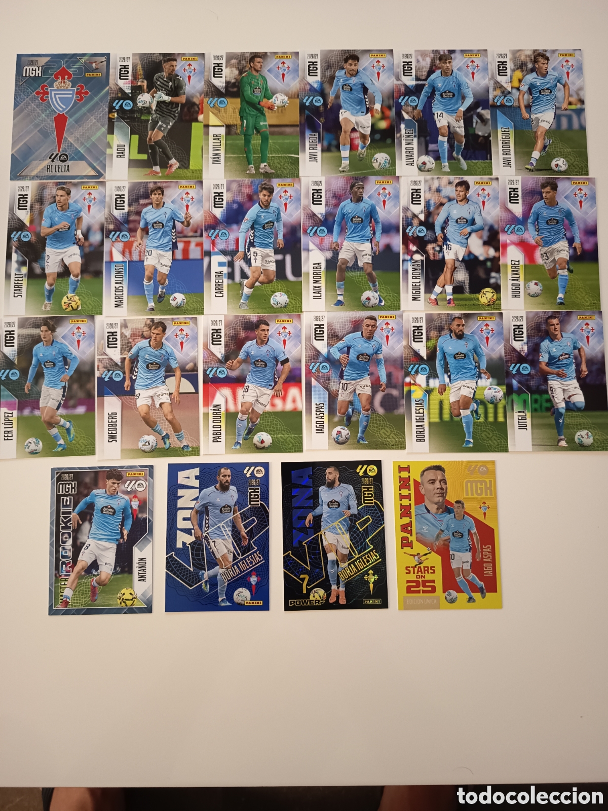 Cromos de f&uacute;tbol: Celta de Vigo megacracks 2026-2027