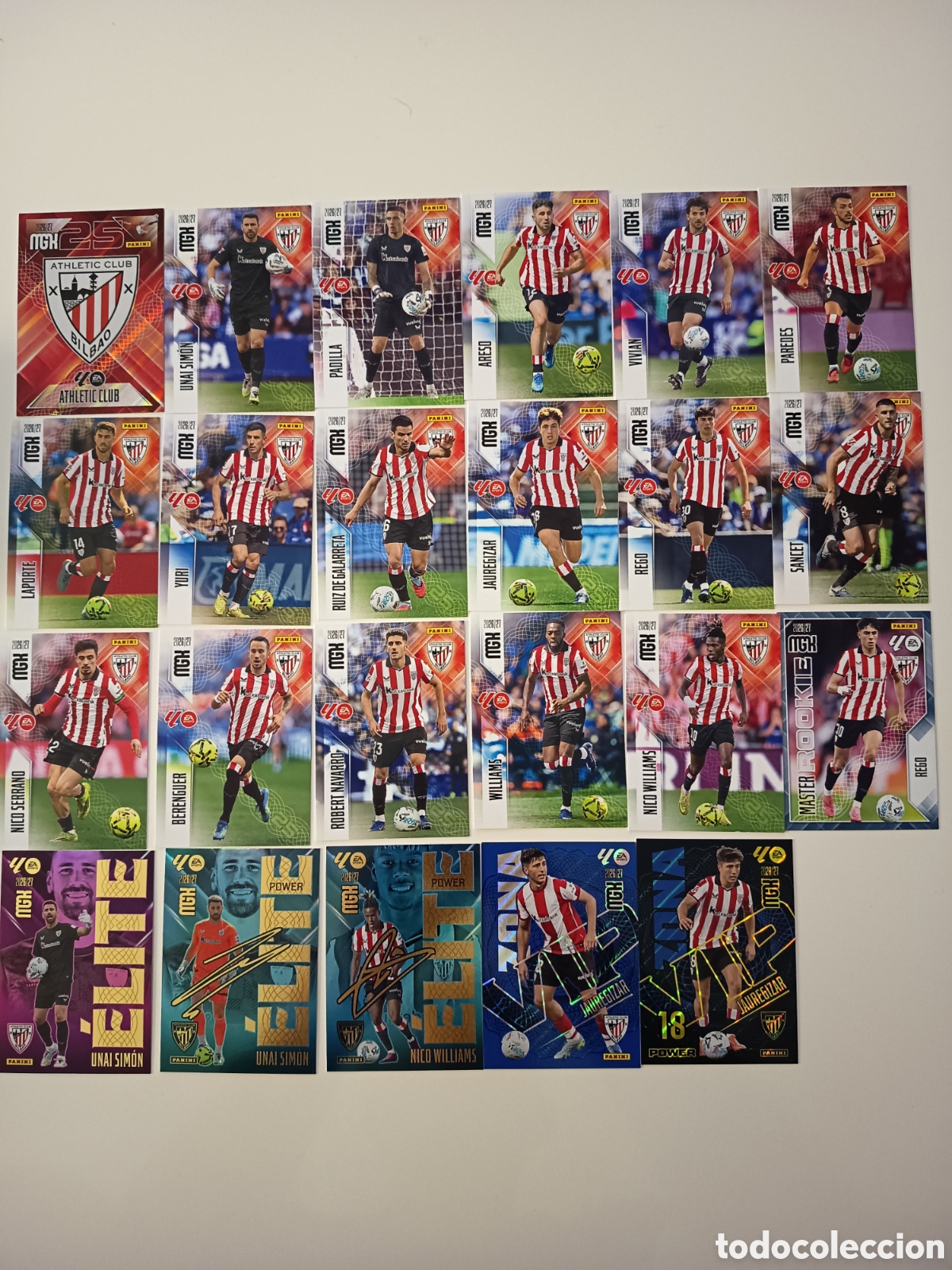 Cromos de f&uacute;tbol: Athletic de Bilbao megacracks 2026-2027