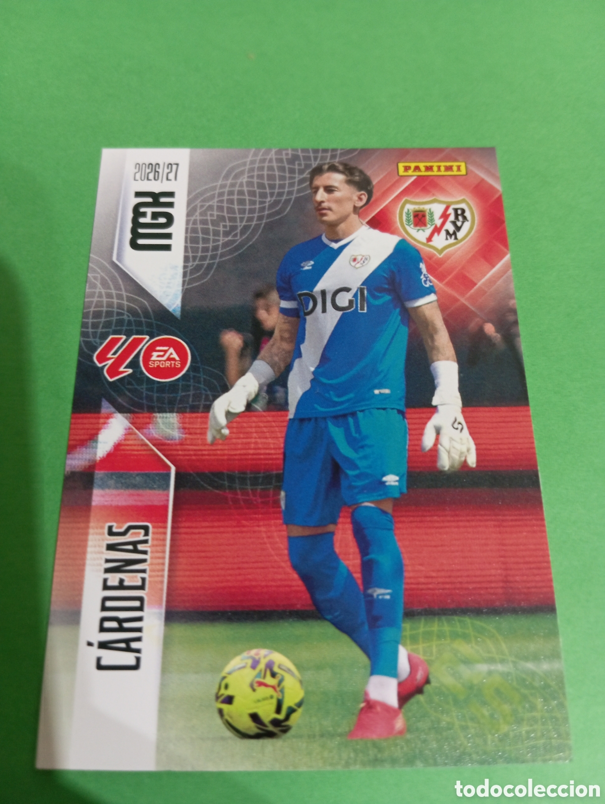 Cromos de f&uacute;tbol: C&aacute;rdenas Rayo Vallecano n&deg;291 / PANINI MEGACRACKS 2026/2027