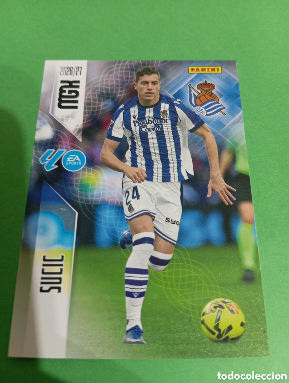 Cromos de f&uacute;tbol: Sucic Real Sociedad n&deg;320 / PANINI MEGACRACKS 2026/2027